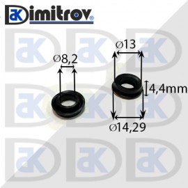 Гумичка Ø 14,29 x Ø 8,2 x 4,4 mm